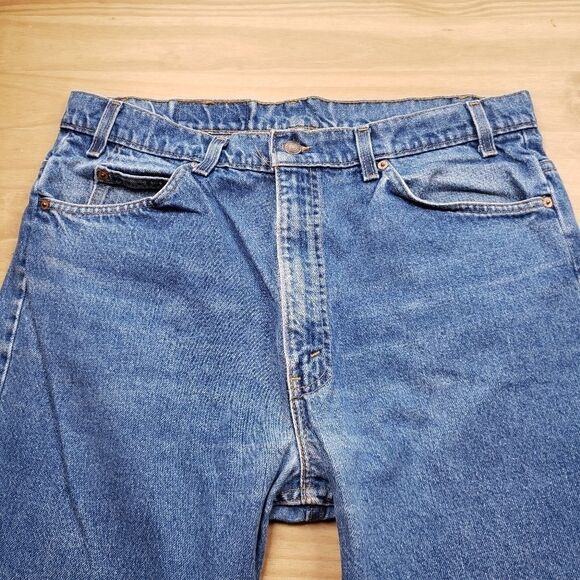 Vintage 90s Levi's Orange Tab High Rise Loose Fit Jeans - Picture 3 of 8